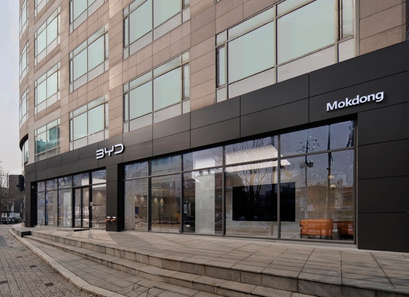 삼천리EV 목동 전시장 외경