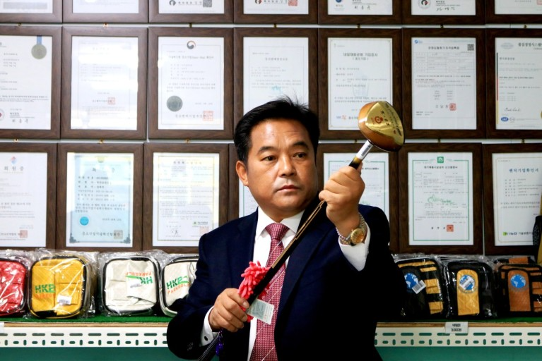 파크골프 장세주 회장. 피닉스 홈페이지