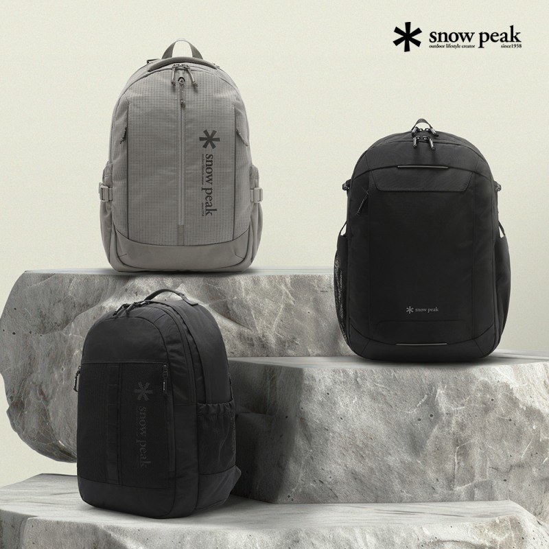 스노우피크 어패럴이 일상과 야외 활동을 위한 새로운 가방 컬렉션을 선보였다. (스노우피크어패럴 제공)