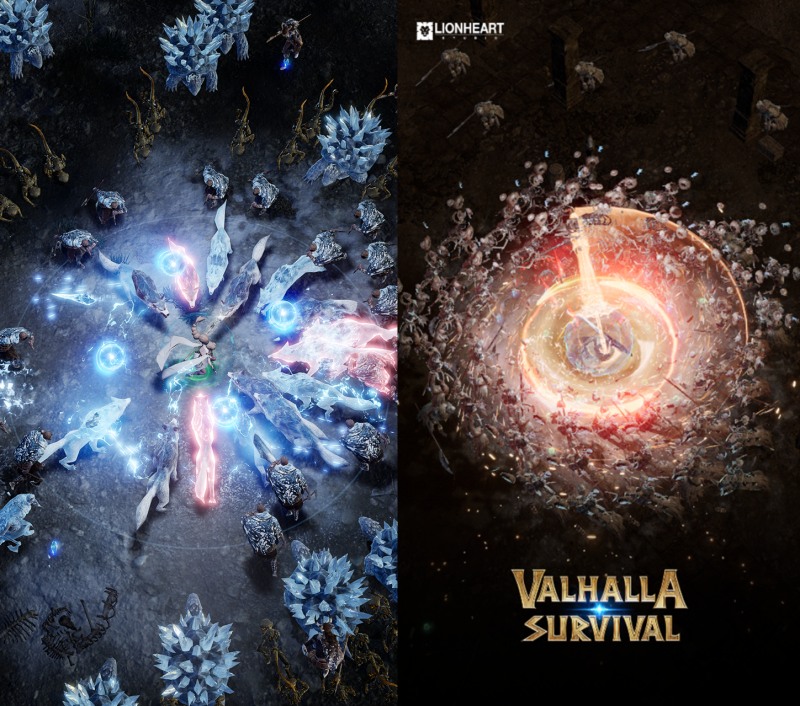 '발할라 서바이벌' 전투 이미지(제공=라이온하트 스튜디오).