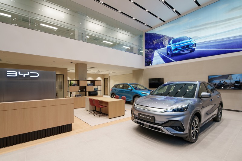 도이치오토모빌 그룹, DT 네트웍스로 BYD 전시장 국내 첫 오픈