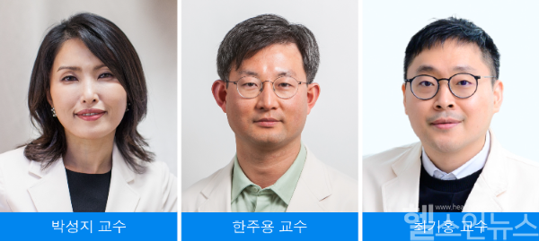 (왼쪽부터) 박성지·한주용·최기홍 삼성서울병원 순환기내과 교수 (삼성서울병원 제공)