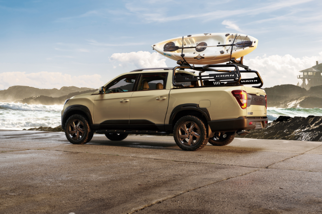 KG모빌리티 2025년형 렉스턴 스포츠칸 외관 ⓒKG모빌리티