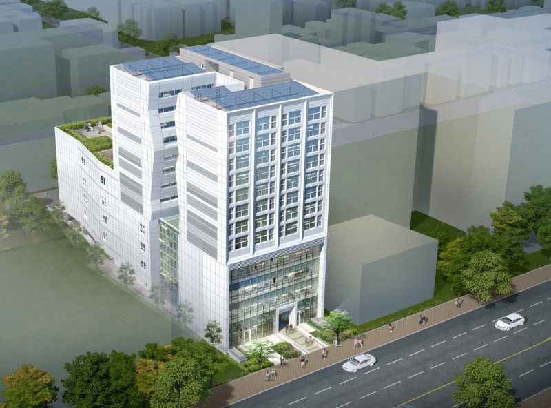 청년인큐베이션센터 조감도