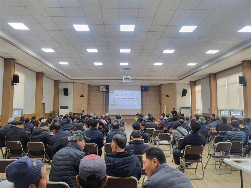 농업인 직불교육 (사진제공 = 장흥군)