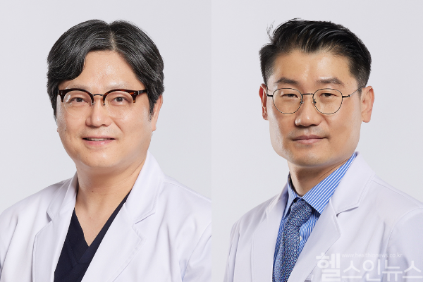 해운대백병원 난치성 뇌전증 수술팀(김성은 신경과 교수, 김해유 신경외과 교수) (해운대백병원 제공)