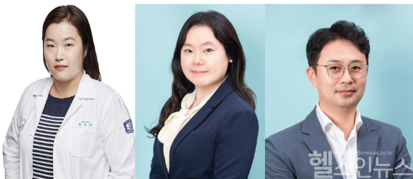 (좌측부터) 박용현 서울성모병원 비뇨의학과, 노미정단국대학교 보건과학대학, 박지환 단국대학교 자유교양대학 코딩교과 교수 (서울성모병원 제공)
