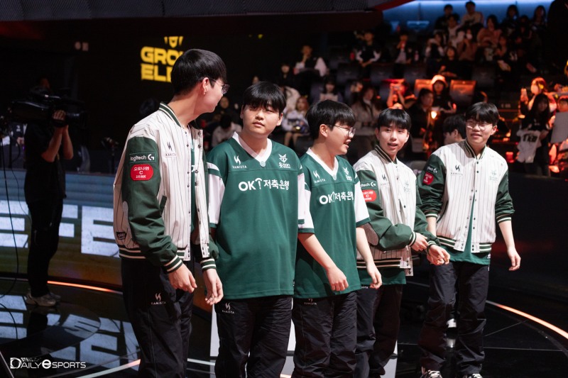 OK저축은행, 거함 젠지 잡았다...LCK 컵 첫 승 신고