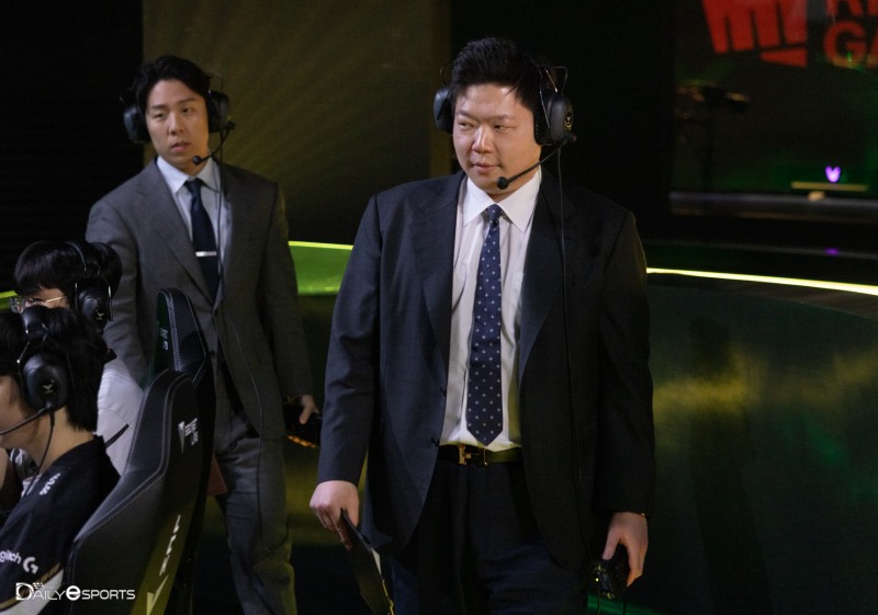 젠지e스포츠 김정수 감독.