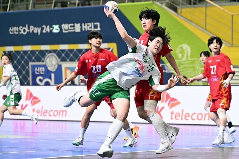 서울시청 이규희가 돌파슛 중이다. / 사진제공=한국핸드볼연맹