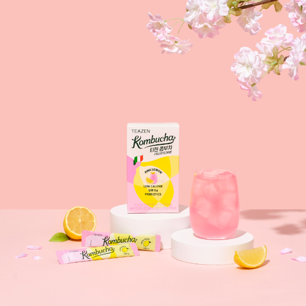 티젠, 신제품 '콤부차 시칠리아 핑크레몬' 출시