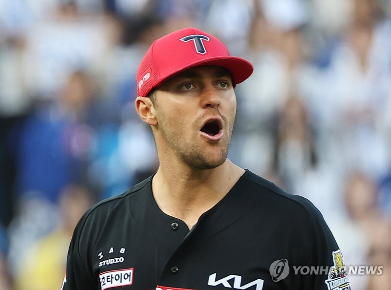 KIA 타이거즈의 에이스 제임스 네일