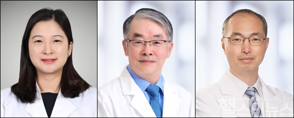 (왼쪽부터) 권윤헤 의정부을지대학교병원 대장항문외과 교수, 박규주·유승범 서울대학교병원 대장항문외과 교수 (의정부을지대학교병원 제공)