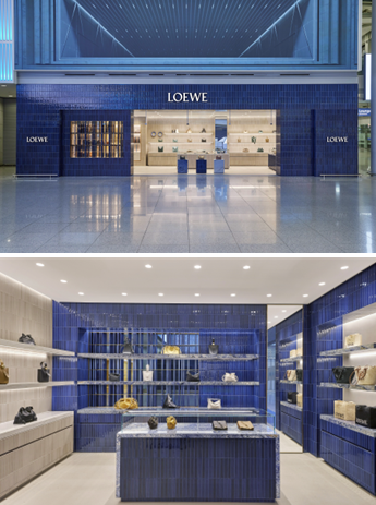 신라면세점이 인천국제공항에 스페인 럭셔리 브랜드 '로에베'의 첫 매장을 선보였다. (신라면세점 제공)