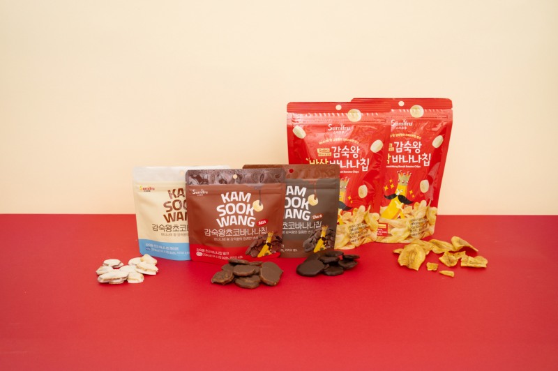 스미후루코리아, ‘감숙왕 초코 바나나칩’ 세븐일레븐 입점… 오프라인 유통망 확대