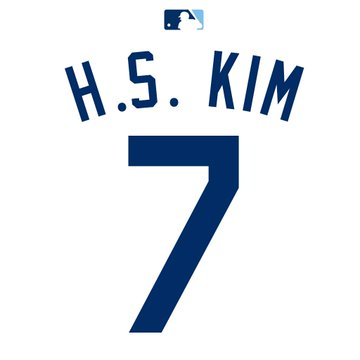 김하성이 탬파베이 레이스에서도 7번을 달고 뛰게 됐다.