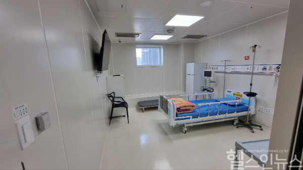 온종합병원이 운영하고 있는 국가지정 코로나치료음압병상 모습 (온종합병원 제공)