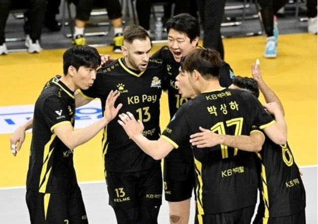 현대캐피탈의 18연승 도전을 저지한 KB손해보험