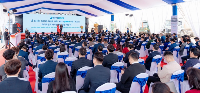 하이트진로, 해외 첫 생산기지 베트남 공장 착공