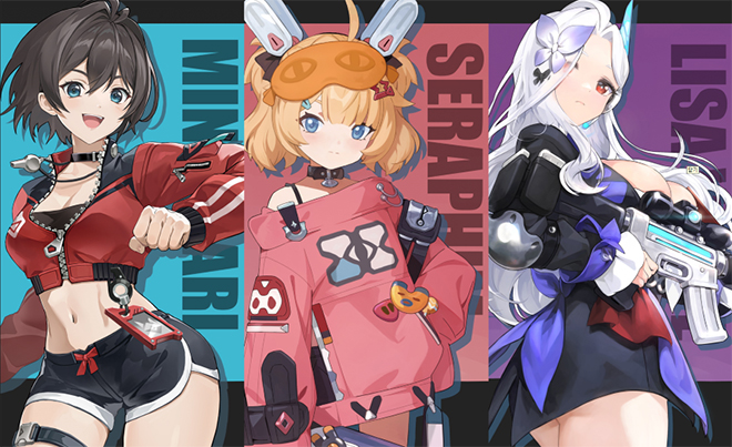 GPUN이 개발중인 서브컬처게임 '테라리움' 관련 이미지. 자료 제공 : 웹젠