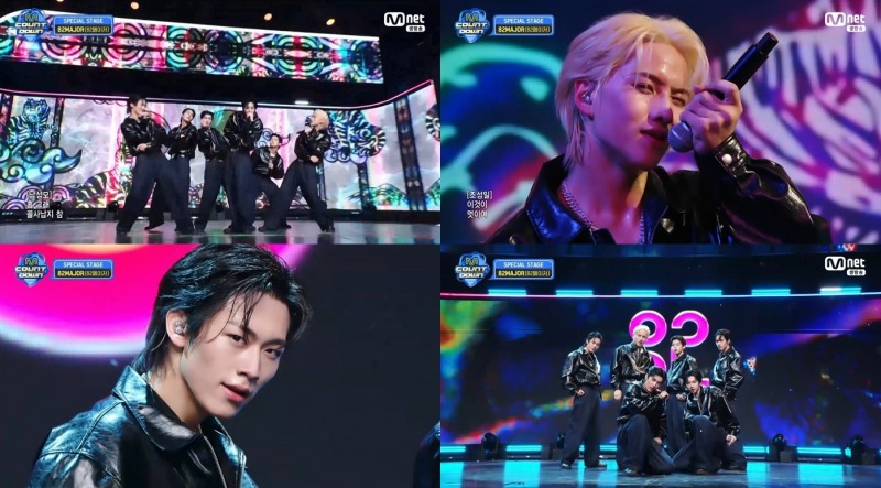 ‘엠카운트다운’ 82메이저, 스페셜 스테이지로 무대 집어삼켰다…강추위 녹인 에너지