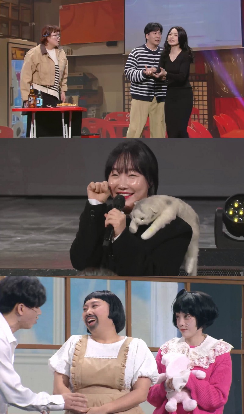 안영미, 6년 만에 ‘개그콘서트’ 등판…19금 개그로 ‘일요일 밤 후끈’