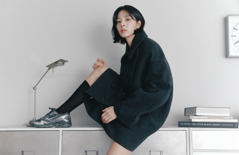 미즈노가 배우 설인아와 협업한 2025년 봄/여름(25SS) 캠페인 화보를 공개했다. (미즈노 제공)
