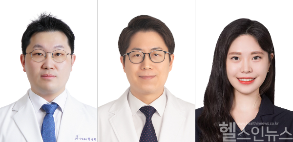 (좌부터) 권승원 교수, 이한결 교수, 정소민전 공의 (경희대한방병원 제공)