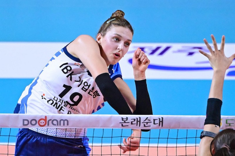 IBK기업은행 주포 빅토리아
