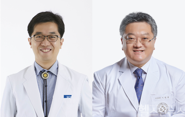 (좌측부터) 정문영 순천향대 부천병원 신경외과 교수, 이원희 인제대학교 부산백병원 신경외과 교수 (순천향대 부천병원 제공)