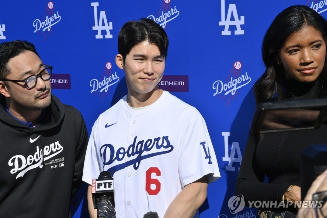 다저스에 입단한 김혜성