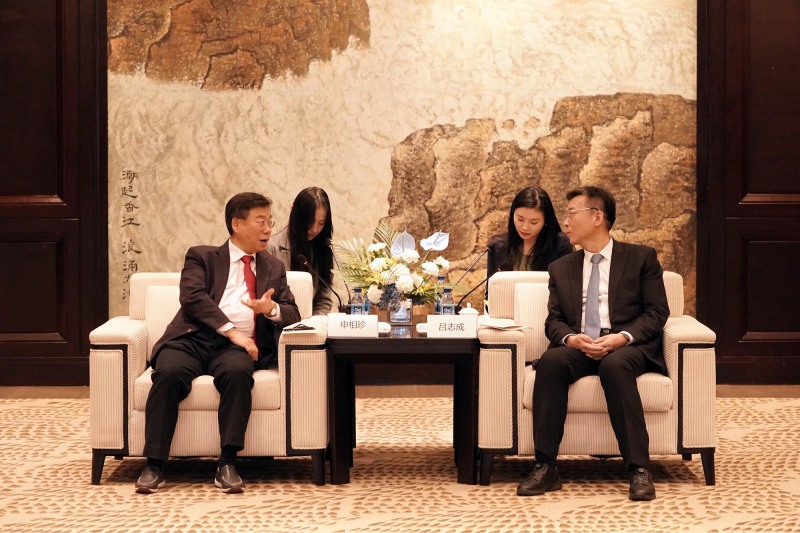 신상진 성남시장과 뤼즈청 선양시장