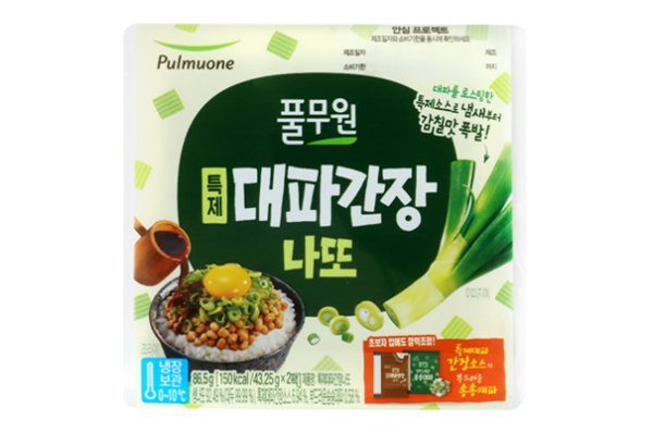 풀무원, 대파 풍미 가득 ‘특제 대파간장 나또’ 출시