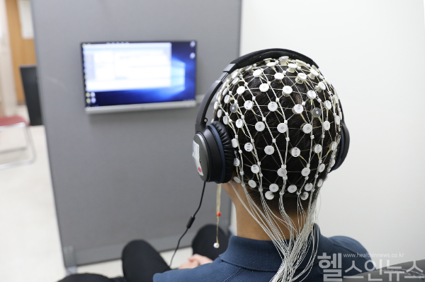뇌파 검사 이미지 (일산백병원 제공)