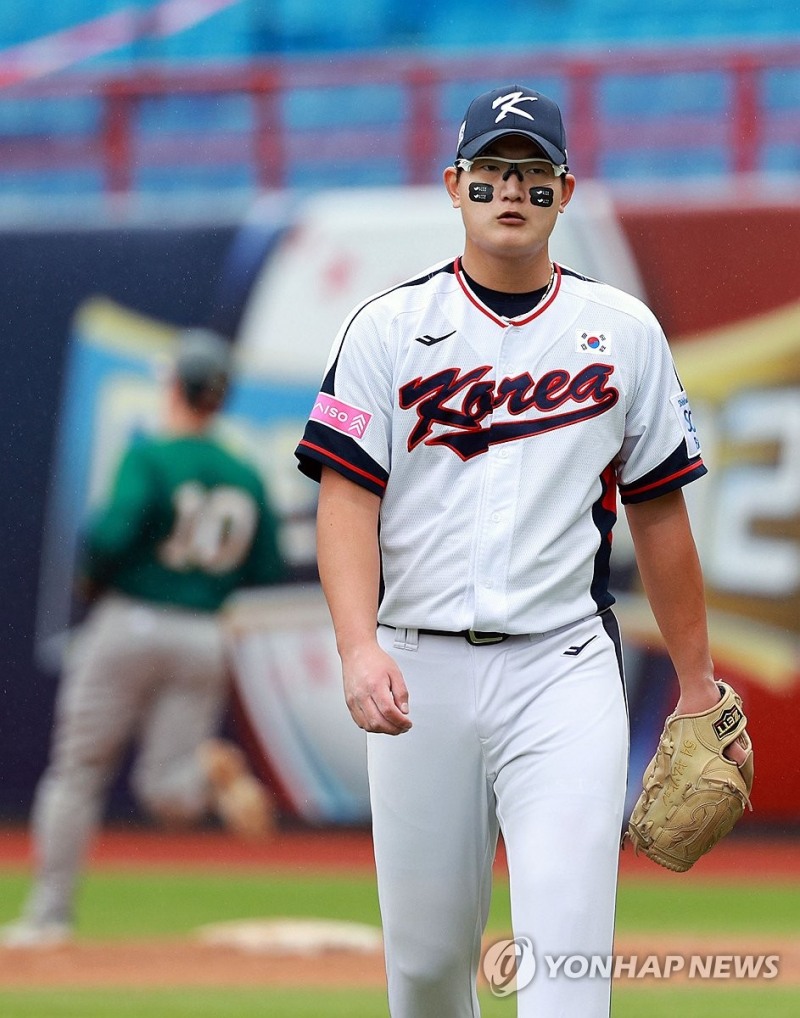 프리미어12 대표팀 김서현