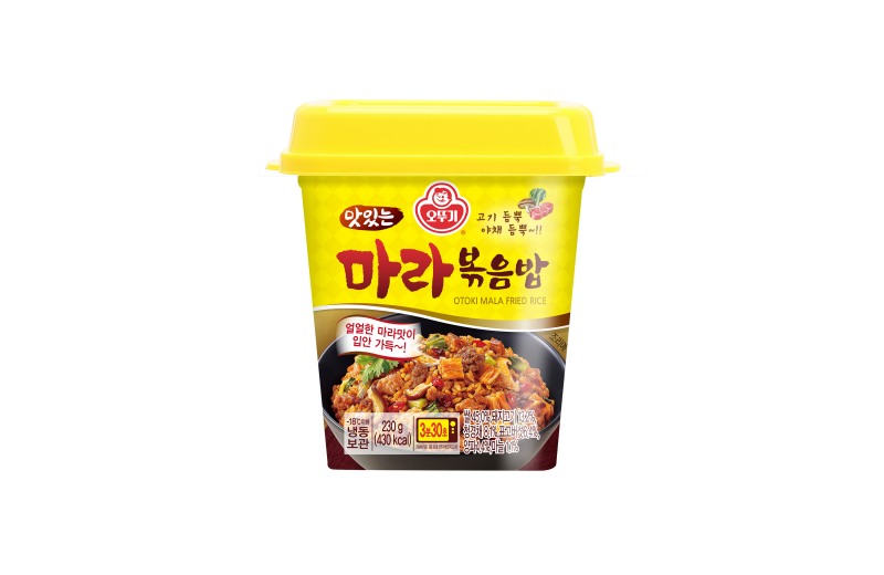 오뚜기가 최근 마라 수요가 급증하는 MZ세대를 겨냥해 '마라볶음밥'을 새롭게 선보였다. (오뚜기 제공)