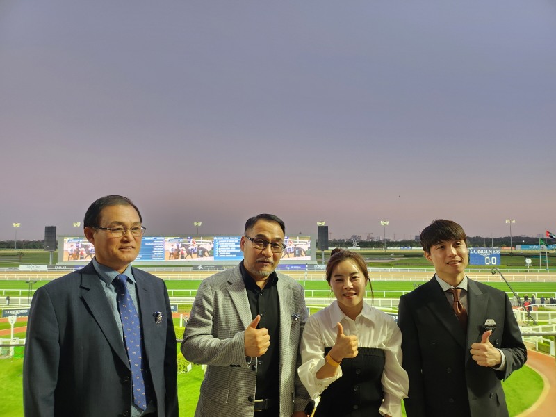 글로벌히트 김준현마주, 방동석조교사, 김혜선기수, 박재이기수(김혜선기수 배우자)