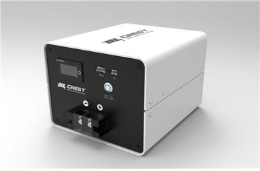 크레스트의 소형 LFP 배터리팩 제품 사진