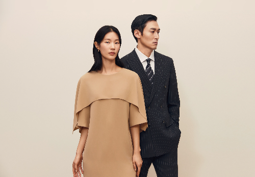 닥스가 영국 왕실에서 영감을 받은 2025년 봄/여름(SS) '로열 브리티시' 컬렉션을 선보였다. (LF 제공)