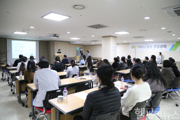 다보스병원, 지역 영유아 부모들을 위한 '소아응급질환 건강강좌' 성료 (다보스병원 제공)