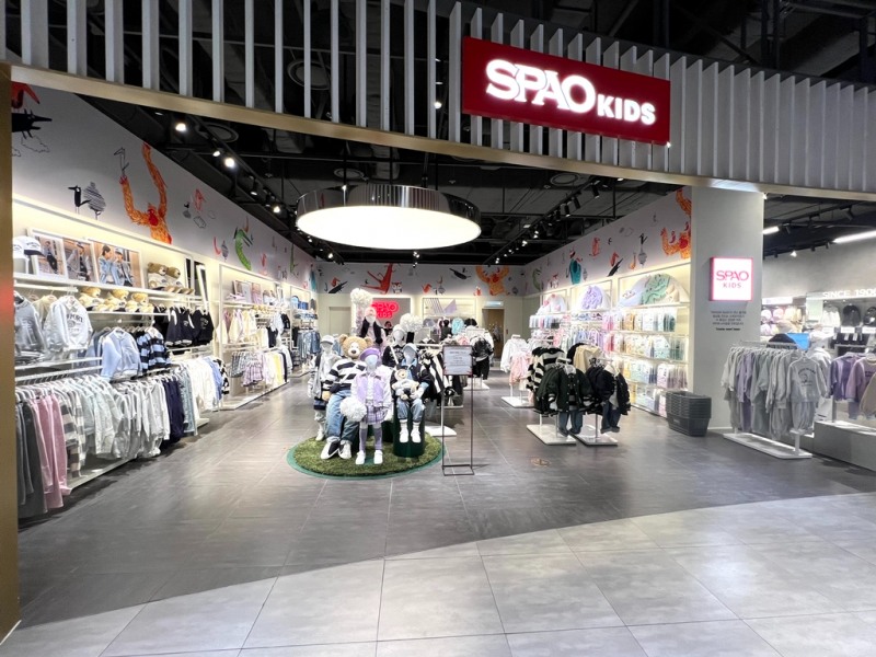 스파오키즈가 지난 14일 신세계백화점 대구점에 새로운 매장을 오픈했다. (스파오키즈 제공)