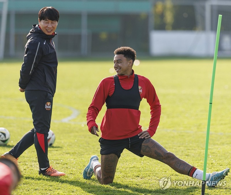 FC서울 김기동 감독과 제시 린가드