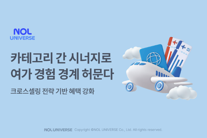 놀유니버스 카테고리 간 시너지 강화해 여가 경험 경계 허문다 이미지. ⓒ놀유니버스