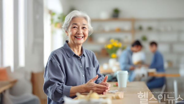 건강한 노년을 위한 생활 습관 관리와 체계적인 건강 관리법. 노년층은 만성질환과 노인증후군 등 종합적인 건강관리 전략이 필요하다. (클립아트코리아)