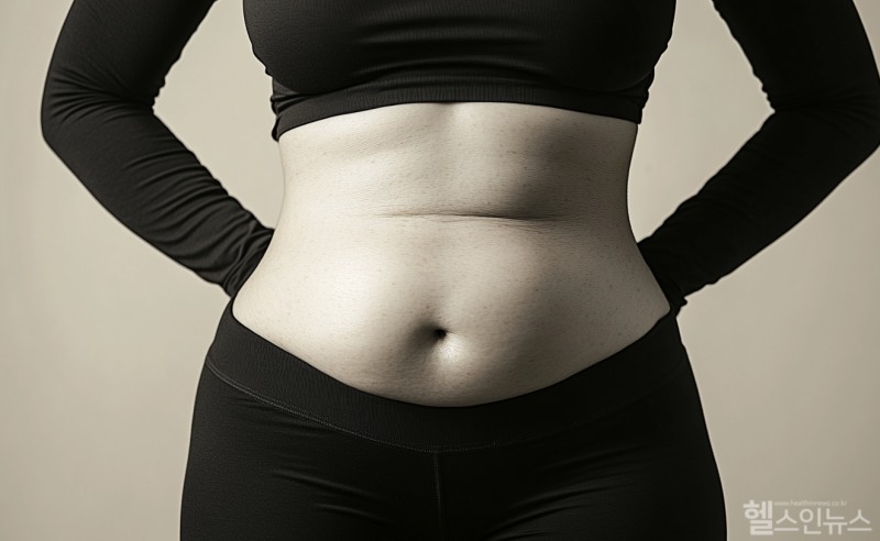 운동을 열심히 하는데도 유독 뱃살만 나온다면 평소 식습관을 점검할 필요가 있다. (AI생성이미지)