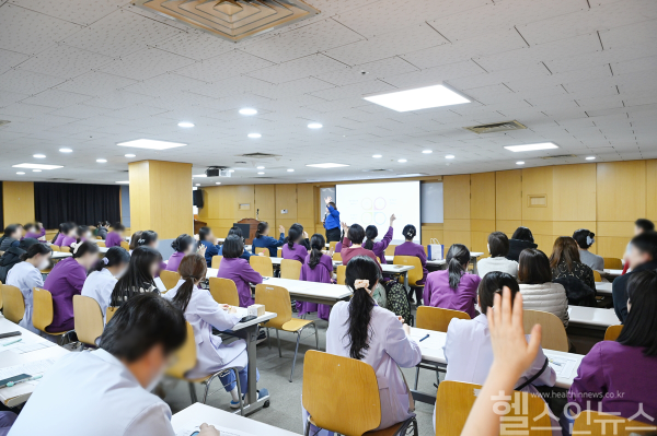 한양대학교병원 환자경험 향상 교육 현장 사진 (한양대학교병원 제공)