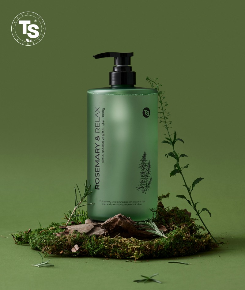 TS트릴리온, 두피 진정 '로즈마리&릴렉스 샴푸' 선보여