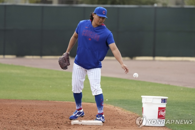 시카고 컵스의 이마나가 쇼타