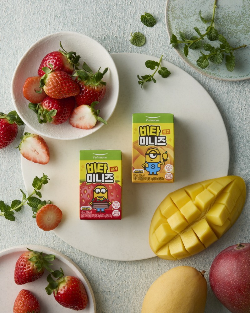 풀무원, 3가지 비타민 함유 어린이 음료 ‘비타미니즈’ 출시