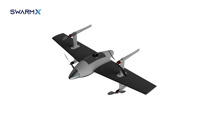 차세대 국산 군집 드론 전문 브랜드 SWARM-X 테일시터형 Vtol 모델 XV1200